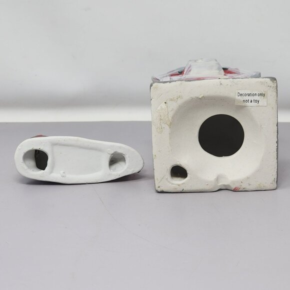 Vintage Christmas Village‎ Toy Shop & Santa Sleigh Figurines Holiday - Picture 6 of 11